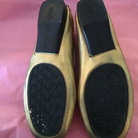 Michael Kors Gold Tassled Loafers Womens Size 7 M - Picture 6 of 8
